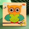 Montessori Wooden 3D Animal & Vehicle Puzzle – Early Learning Toy for Toddlers