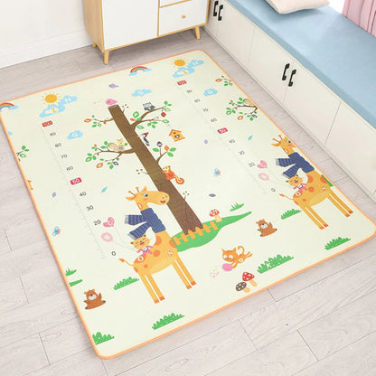 Eco-Friendly Thick Baby Crawling Play Mat – Foldable, Safe & Comfortable Rug for Sensory Learning and Play