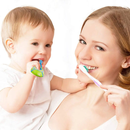 Soft Bristle Toddler Toothbrush Set – BPA-Free Training Toothbrush for Children