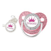 Crown Silicone Baby Pacifier Clip & Teether – BPA Free Dummy Chain for Newborns & Toddlers