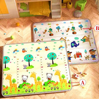 Large Foldable Baby Play Mat for Safe Montessori Sensory Learning & Crawling