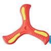Soft Three-Leaf Boomerang – Safe Outdoor Flying Disc Toy for Kids and Families