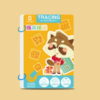 Montessori Tracing Workbook for Toddlers – Reusable Writing & Drawing Practice Book