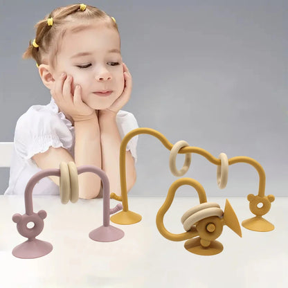 Montessori Silicone Bead Puzzle Toy for Babies & Toddlers