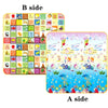 Large Foldable Baby Play Mat for Safe Montessori Sensory Learning & Crawling