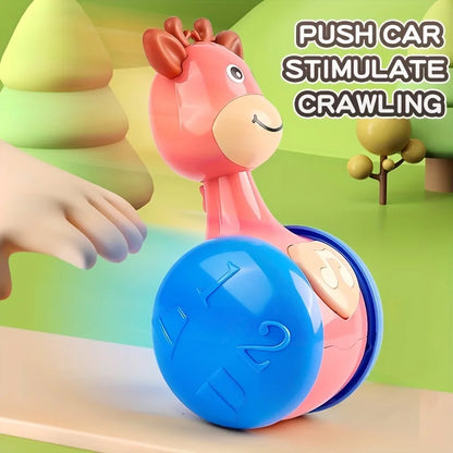 Roly Poly Montessori Baby Toy 6 to 12 Months Wobbler for Sensory Play & Early Development