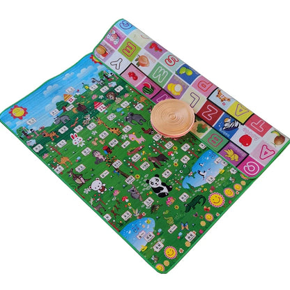 Eco-Friendly Thick Baby Crawling Play Mat – Foldable, Safe & Comfortable Rug for Sensory Learning and Play