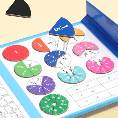 Montessori Wooden Tangram Puzzle Book – Magnetic Travel Toy for Kids