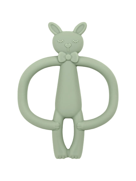 Cartoon Rabbit Silicone Teether for Babies and Toddlers – Safe, BPA-Free Chewing Toy