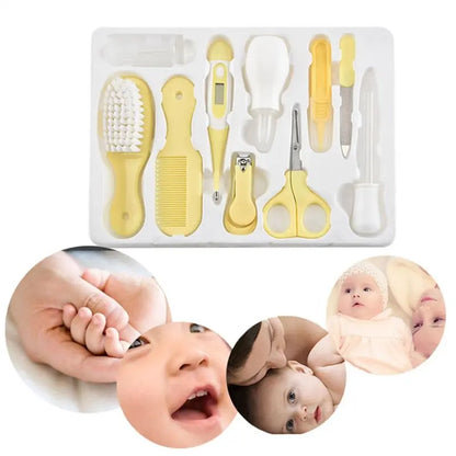 10-Piece Baby Health & Grooming Care Kit – Nail, Hair & Oral Essentials