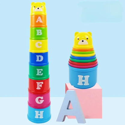 Montessori Stacking Cups Game for Toddlers – Kidlova Early Learning Brain Response Toy