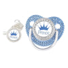 Crown Silicone Baby Pacifier Clip & Teether – BPA Free Dummy Chain for Newborns & Toddlers