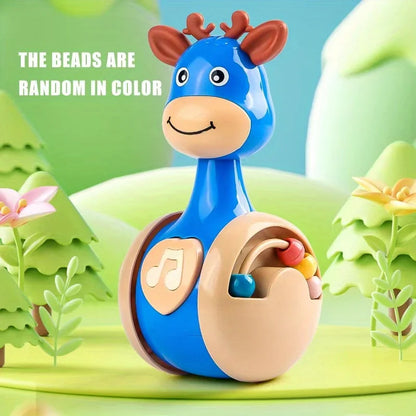 Roly Poly Montessori Baby Toy 6 to 12 Months Wobbler for Sensory Play & Early Development