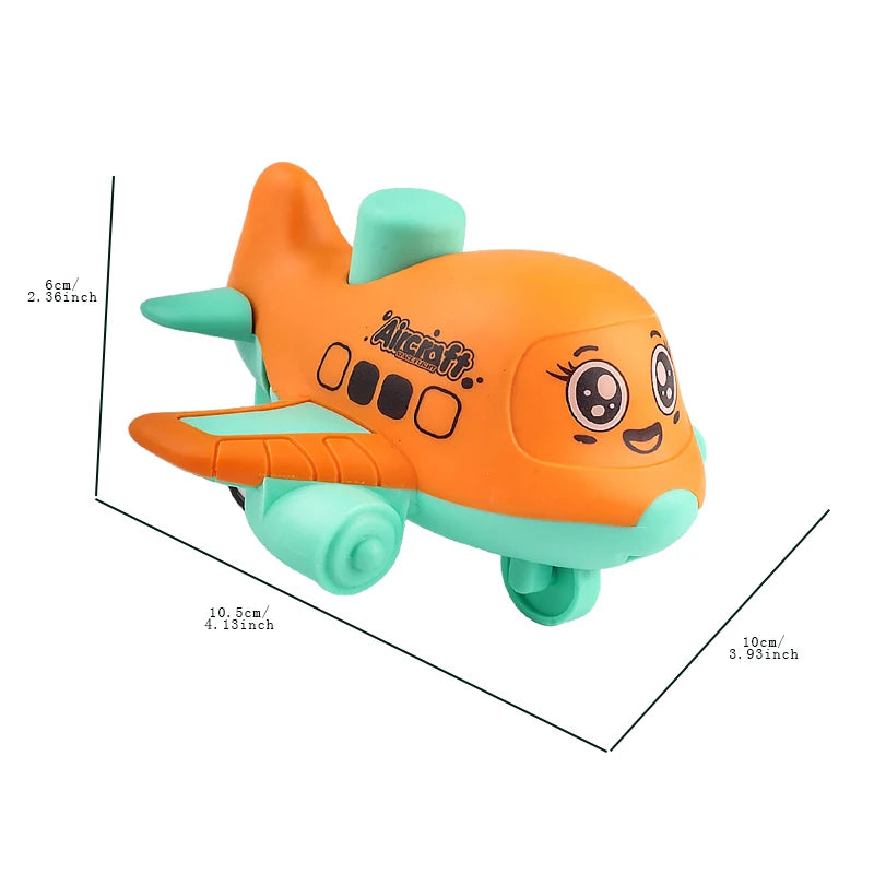 Montessori Press & Go Animal Cars – Friction Powered Racing Toys for Toddlers 1-3