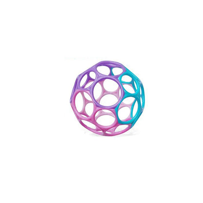 Soft Montessori Baby Grasping Rattle Ball with Bell – Sensory Learning Toy for Infants