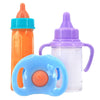Baby Doll Feeding Bottle & Pacifier Set – Milk & Juice Accessories for Doll Play