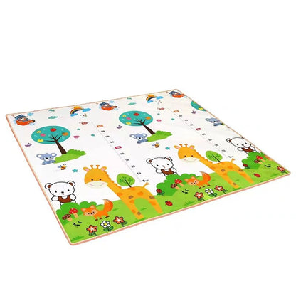 Eco-Friendly Thick Baby Crawling Play Mat – Foldable, Safe & Comfortable Rug for Sensory Learning and Play