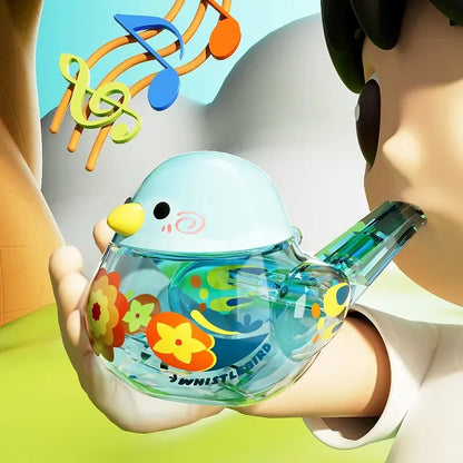 Water Bird Whistle Musical Toy for Babies and Toddlers – Montessori Sensory Learning
