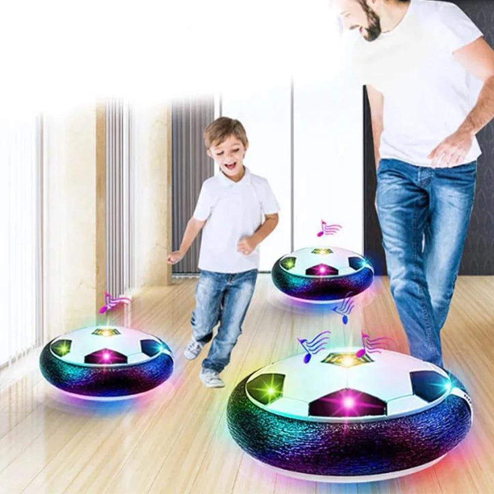 LED Hover Soccer Ball Toy for Kids – Indoor & Outdoor Floating Football Game with Music