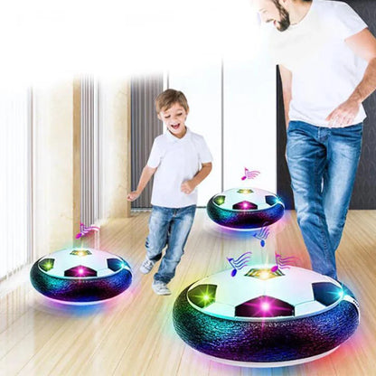 LED Hover Soccer Ball Toy for Kids – Indoor & Outdoor Floating Football Game with Music