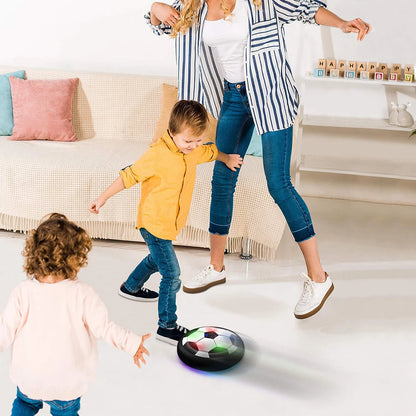 LED Hover Soccer Ball Toy for Kids – Indoor & Outdoor Floating Football Game with Music