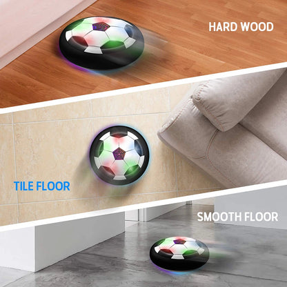 LED Hover Soccer Ball Toy for Kids – Indoor & Outdoor Floating Football Game with Music
