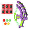 Soft Bullet Target Practice Toy – Safe Shooting Game for Kids Purple a set
