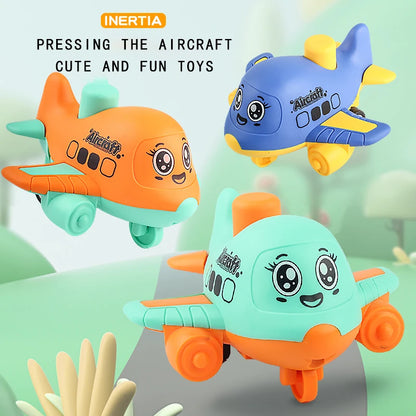 Montessori Press & Go Animal Cars – Friction Powered Racing Toys for Toddlers 1-3