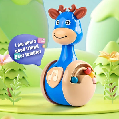 Roly Poly Montessori Baby Toy 6 to 12 Months Wobbler for Sensory Play & Early Development