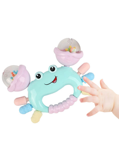Montessori Crab Rattle Toy for Babies Sensory Teether & Early Development Play (0–36 Months)