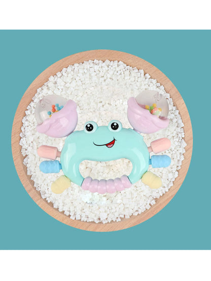 Montessori Crab Rattle Toy for Babies Sensory Teether & Early Development Play (0–36 Months)