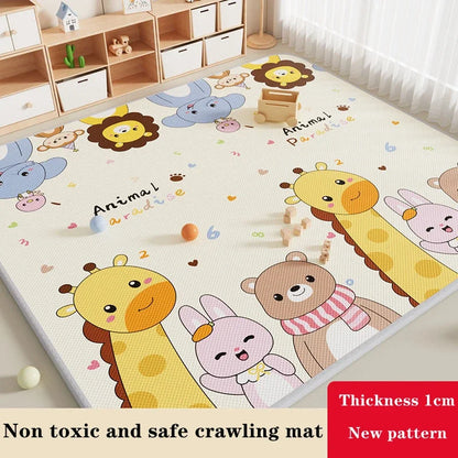 Large Foldable Baby Play Mat for Safe Montessori Sensory Learning & Crawling