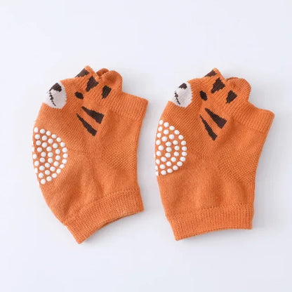 Cotton Baby Knee Pads – Anti-Slip Crawling & Walking Protection for 0–3 Years