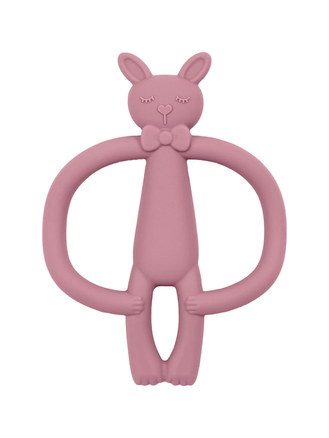 Cartoon Rabbit Silicone Teether for Babies and Toddlers – Safe, BPA-Free Chewing Toy
