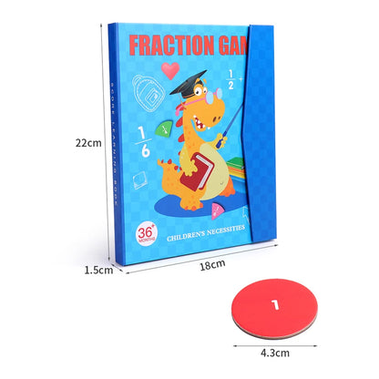 Montessori Wooden Tangram Puzzle Book – Magnetic Travel Toy for Kids