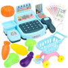 Montessori Supermarket Cash Register Toy with Lights & Sounds – Interactive Pretend Play for Kids