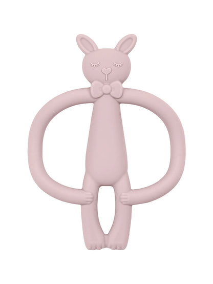 Cartoon Rabbit Silicone Teether for Babies and Toddlers – Safe, BPA-Free Chewing Toy