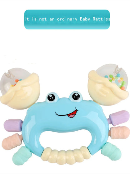 Montessori Crab Rattle Toy for Babies Sensory Teether & Early Development Play (0–36 Months)