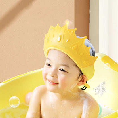 Baby Shampoo Cap for Toddlers – Silicone Ear Protection Bath Toy