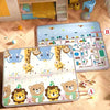 Large Foldable Baby Play Mat for Safe Montessori Sensory Learning & Crawling
