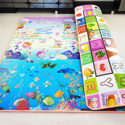 Eco-Friendly Thick Baby Crawling Play Mat – Foldable, Safe & Comfortable Rug for Sensory Learning and Play