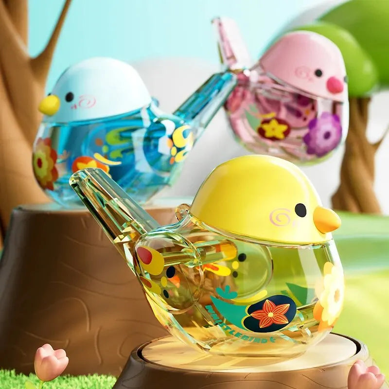 Water Bird Whistle Musical Toy for Babies and Toddlers – Montessori Sensory Learning