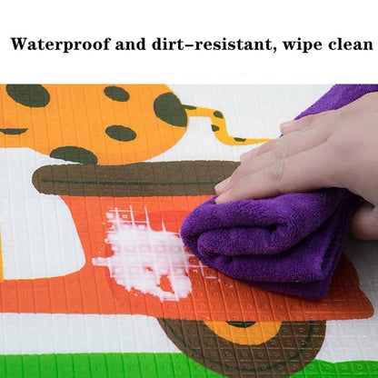 Eco-Friendly Thick Baby Crawling Play Mat – Foldable, Safe & Comfortable Rug for Sensory Learning and Play