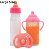 Baby Doll Feeding Bottle & Pacifier Set – Milk & Juice Accessories for Doll Play