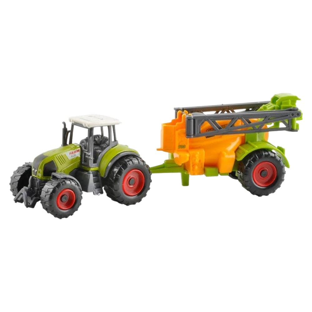 Joyfulbabygoods Agricultural Vehicles Farm Toy Set 6 Agricultural Vehicles, Trailers & Equipment for Kids