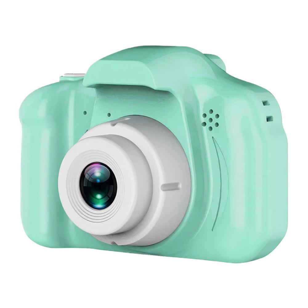 Joyfulbabygoods Camera Green Kid's Digital Camera 12MP HD Video Recorder, 2.4" Screen, Rechargeable