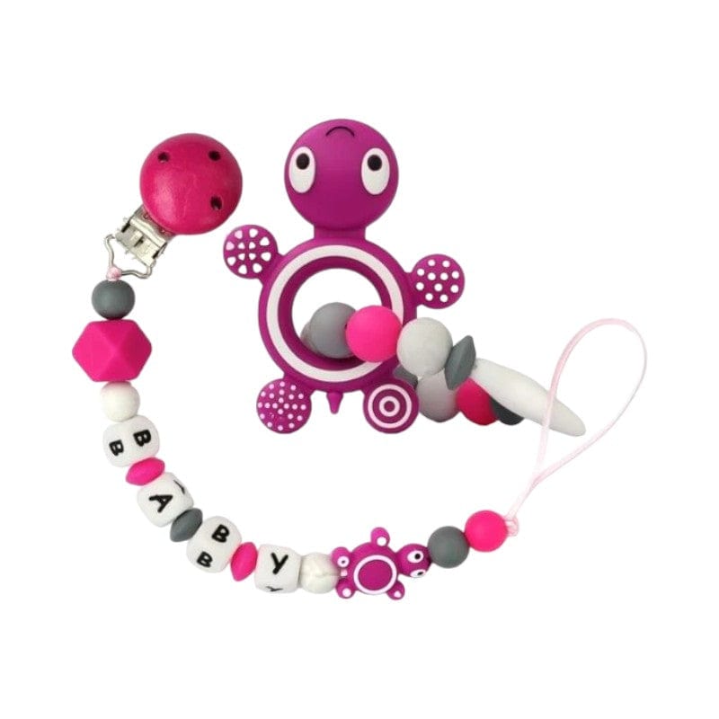 Joyfulbabygoods Magic turtle Silicone Turtle Teething Toy – BPA-Free, Textured & Easy to Hold