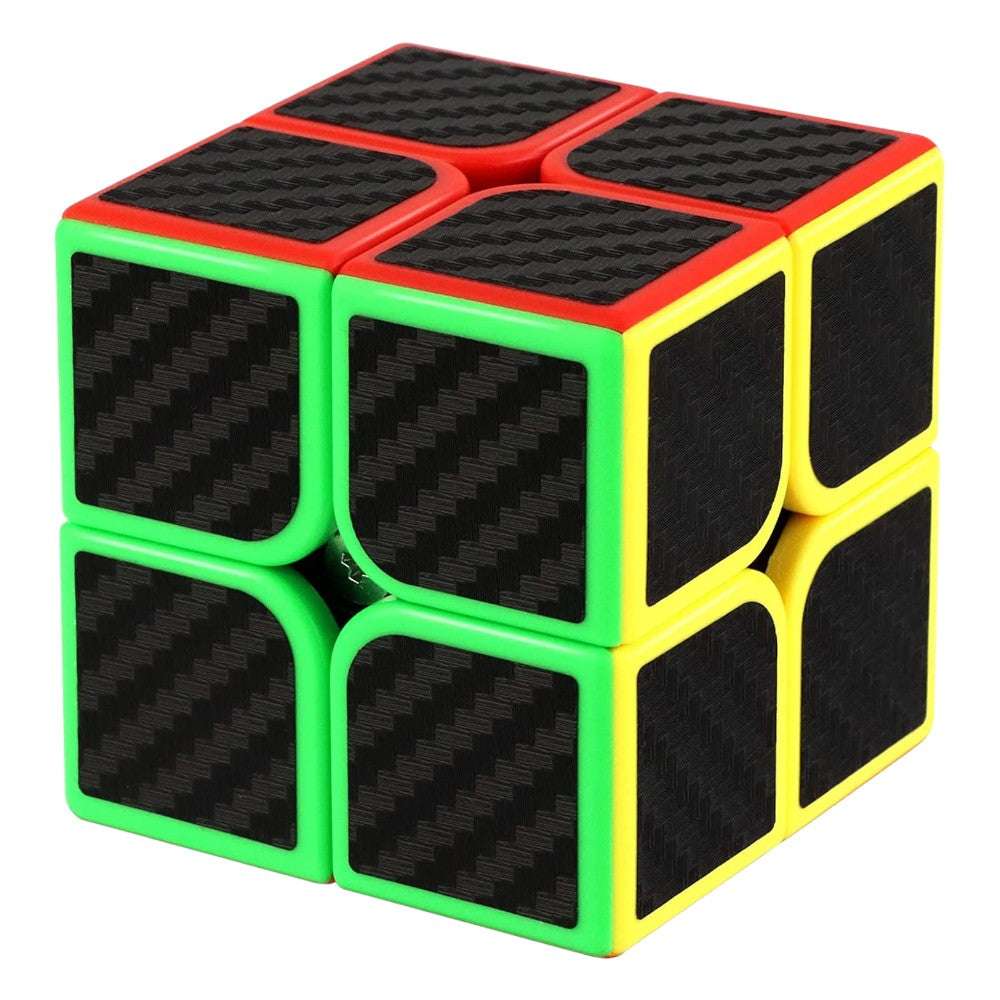 Joyfulbabygoods Speed Cube 2x2 Carbon Fiber Rubik’s Cube Set for Every Skill Level 2x2, 3x3, 4x4, 5x5