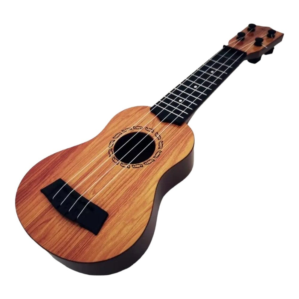 Joyfulbabygoods Ukulele 17-Inch Ukulele Toy with Wood-Look Finish and 4 Strings for Ages 3–7