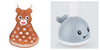 Kidlova 4-Player Dice Game 1set New Baby Bathroom Bath Electric Induction Whale Spray Small Toy